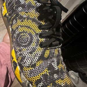 NOBULL Yellow and Gray Athletic Sneakers